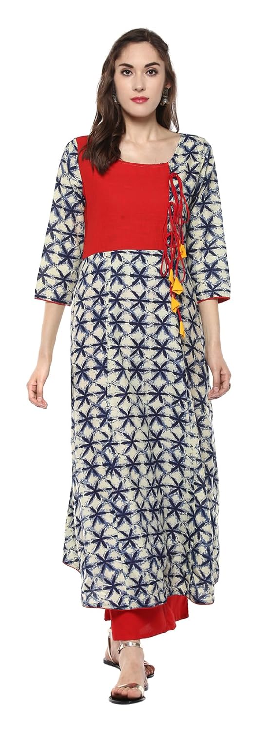 ridan women's rayon a-line kurta