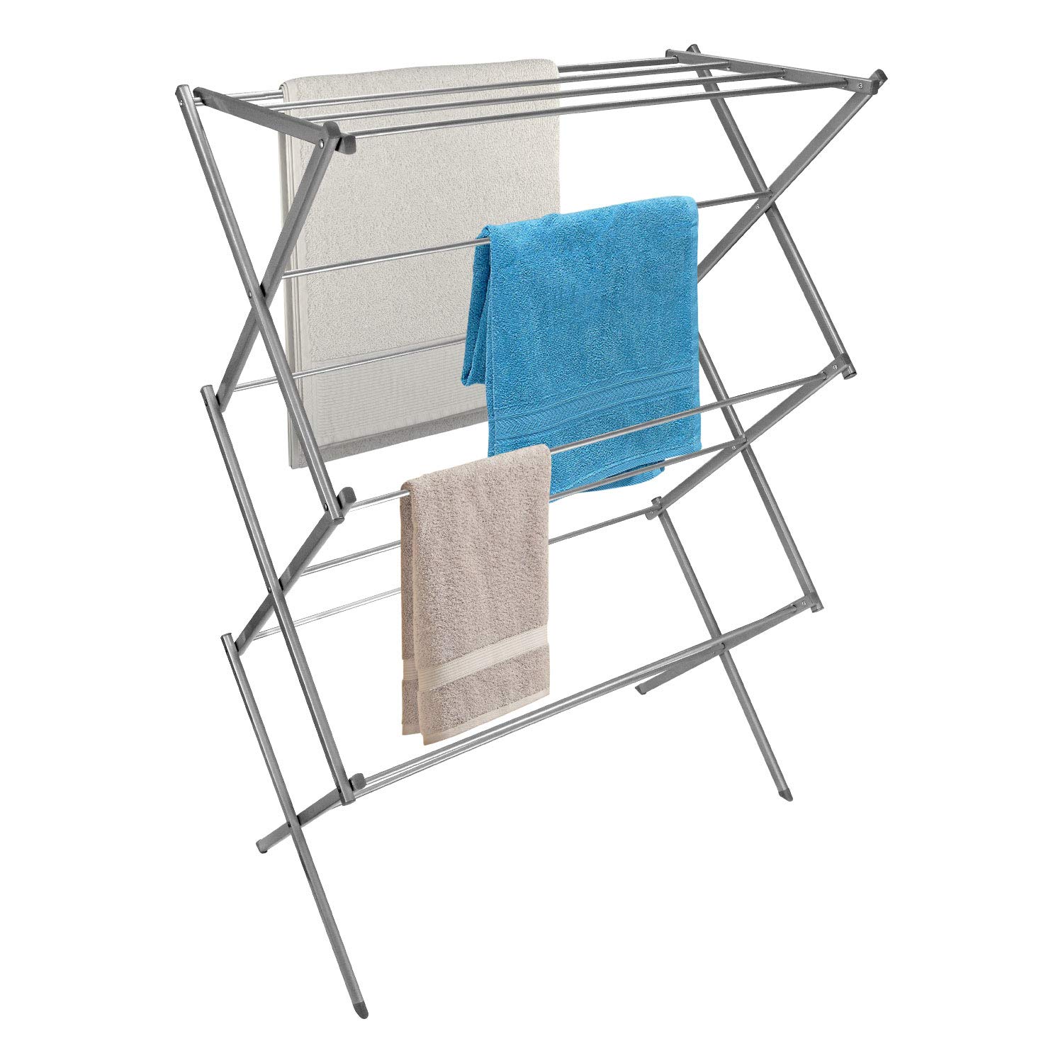 Top Home Solutions® 3 Tier Clothes Airer Indoor Outdoor Drying Horse
