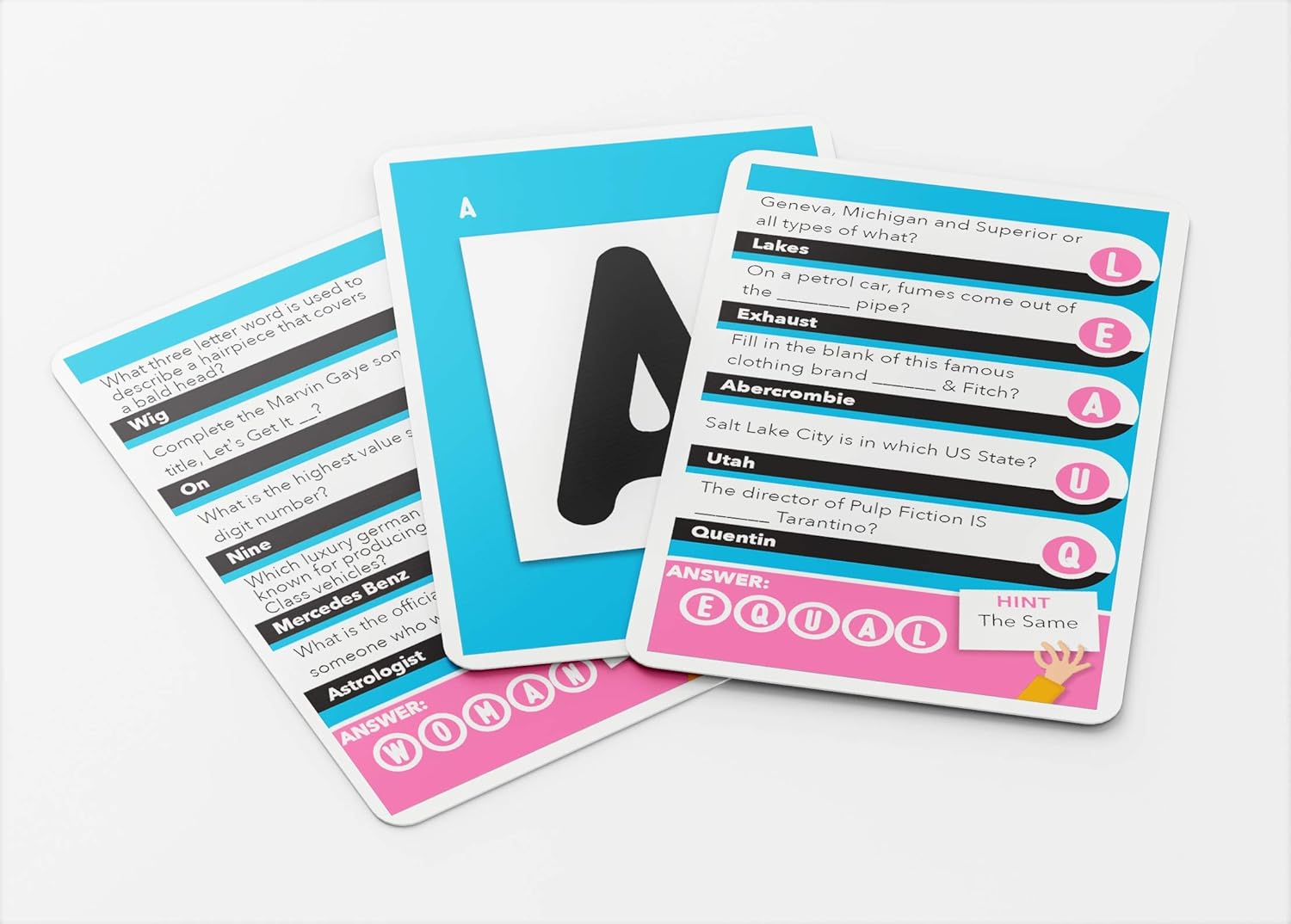 Format Games Ansagrams Trivia Card Game, Mehrfarbig, 3.7 x 4.8 x 1 inches - Image 5