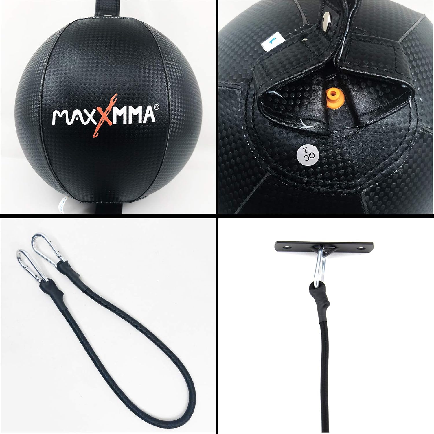 MaxxMMA Double End Ball, Pump Included : Sports & Outdoors