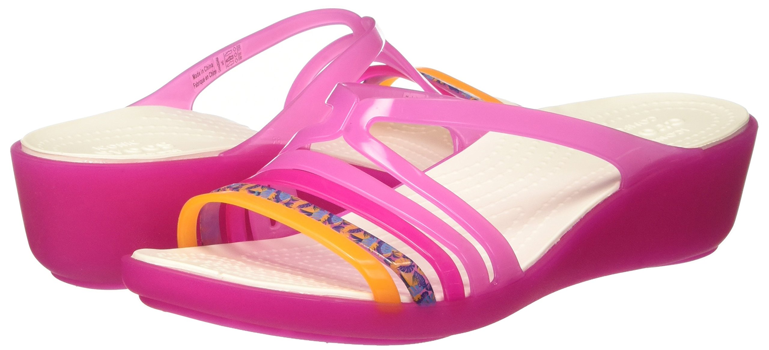 crocs women's isabella mini wedge sandal