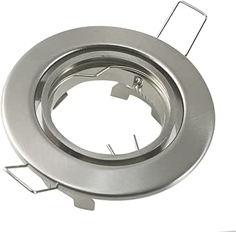 10 x metal de empotrar Capacidad Anillo de montaje empotrable (Foco