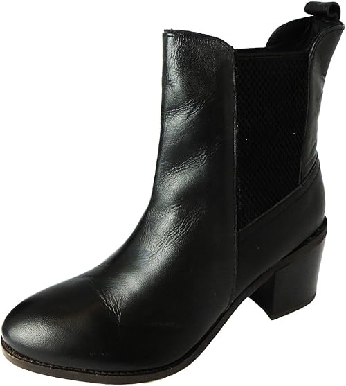 ravel leather ankle boots