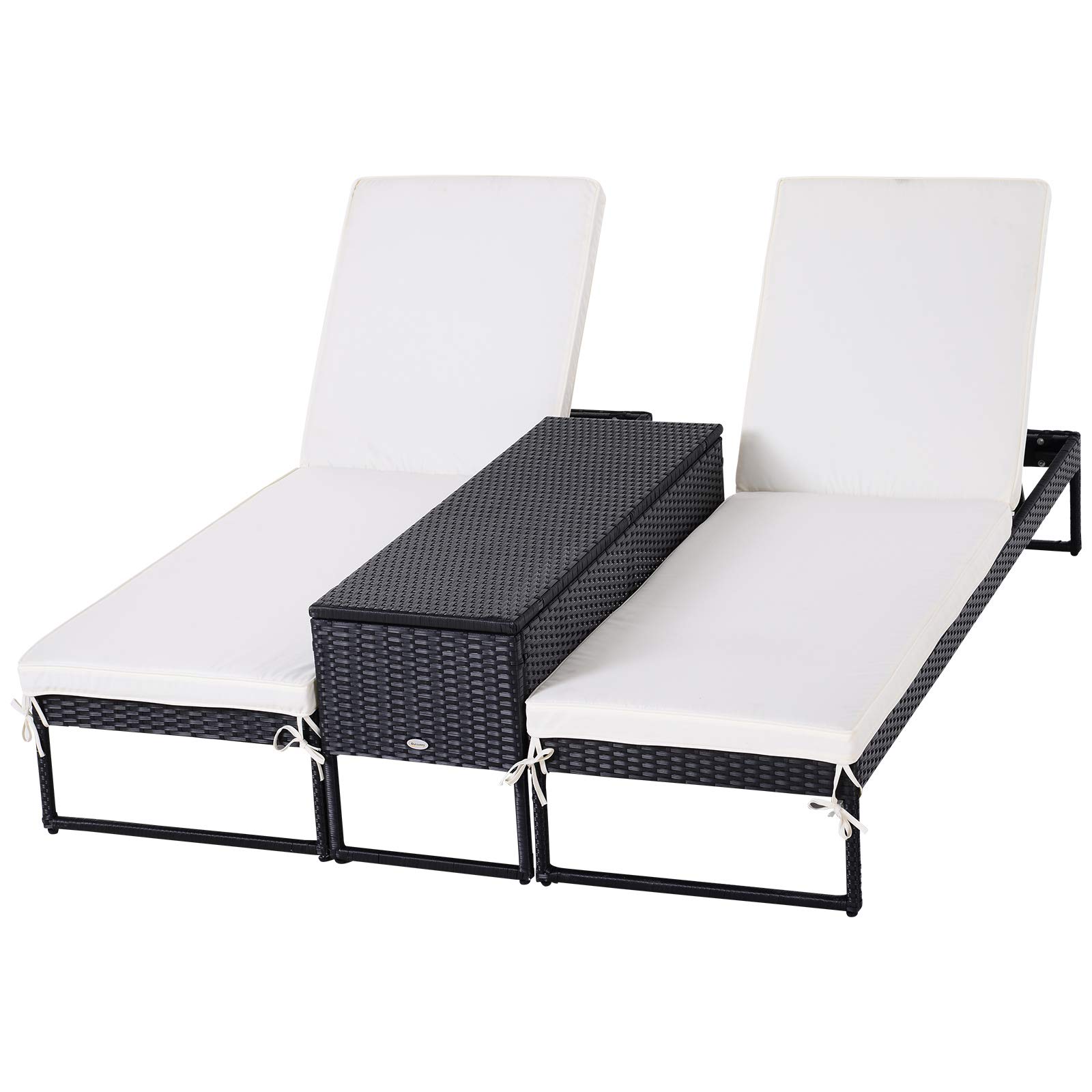 Outsunny-Conjunto-de-2-Tumbonas-de-Jardin-con-Cojines-Acolchados-Ratan-con-Mesa-Auxiliar-para-Piscina-o-Terraza-Carga