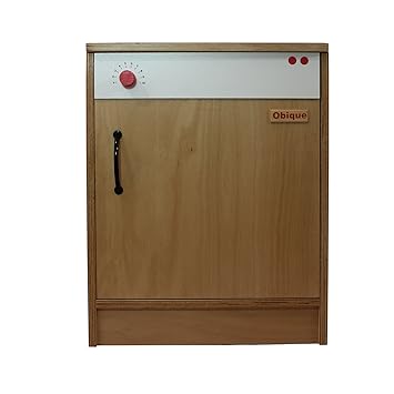 Juguete de madera de haya de lonas - unidad nevera para niños de ...