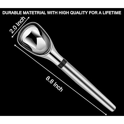 Buy Aowoto Alloy Stainless Steel Ice Cream Scoop Ergonomic For Hard Ice Cream Dishwasher Safe Ice Cream Spade Online In Turkey B08cxb3xzj