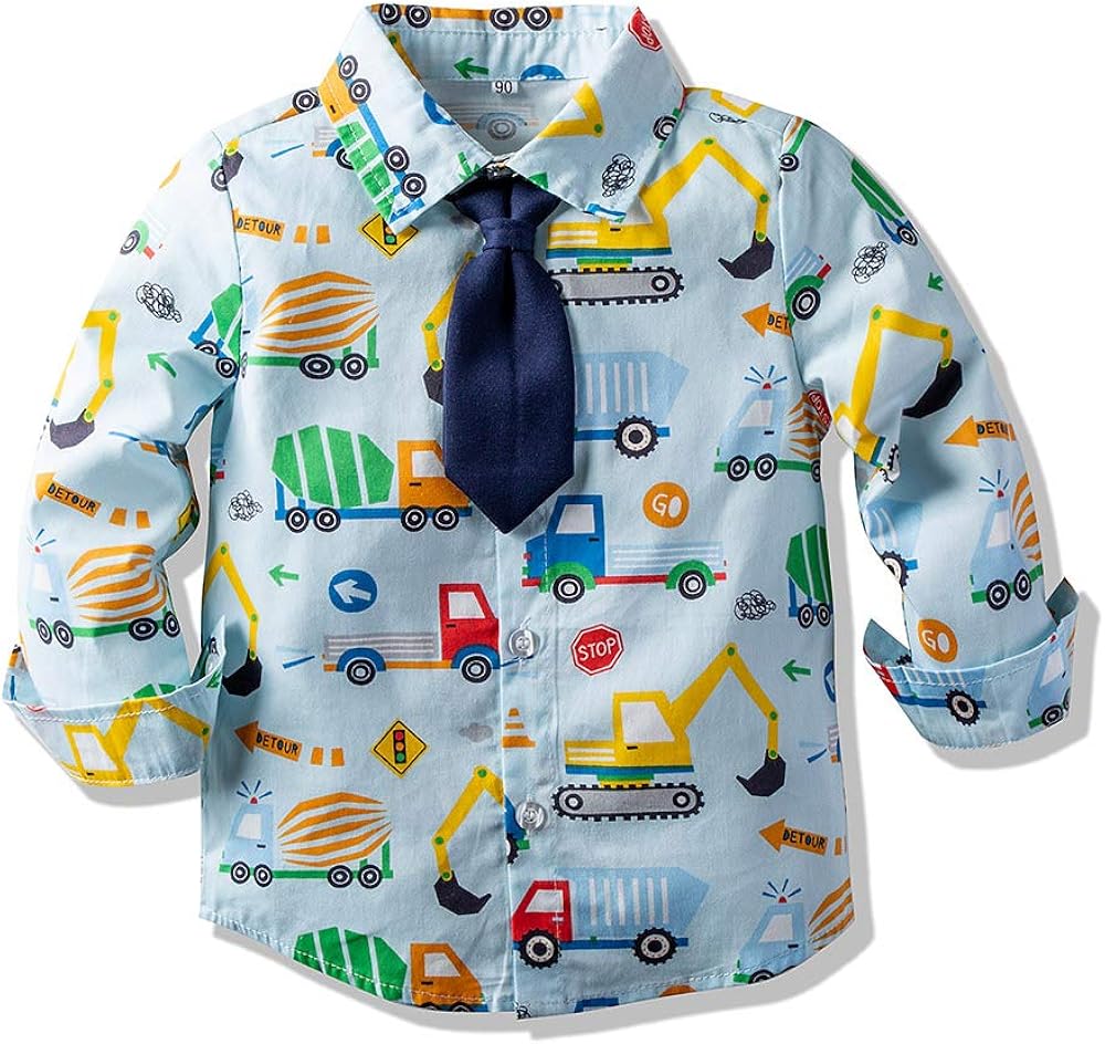 infant yellow button down shirt