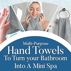 DAN RIVER 6-Pack Premium Hand Towels