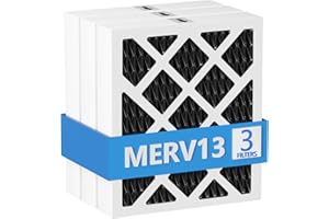 COOYAFAN PN07126 MERV 13 Dehumidifier Carbon Filter Replacement Compatible with Sanidry Sedona Dehumidifier PN07126 Replacement Filter, 3 Pack Black