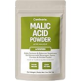 Coolinario Malic Acid Powder (2 Oz) Sour Powder | Food Grade Flavor Enhancer for Homemade Beverages, Jams, Candy & Pickled Fo