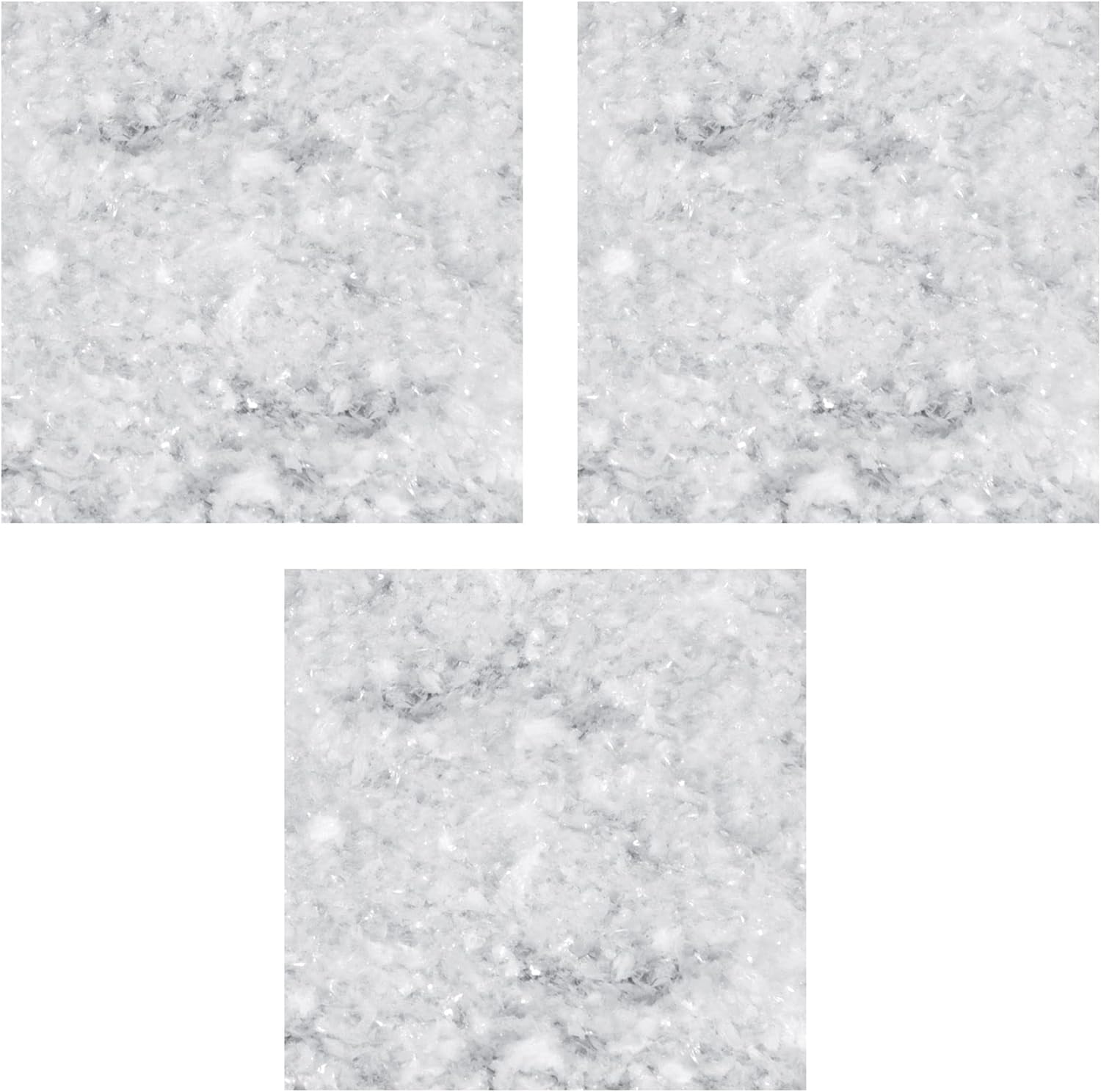 Artificial Snow - Beistle 6 Ounces Sparkling Fake Artificial Snow For Christmas Village Decorations, Holiday Winter Craft Supplies, White