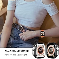 [2 Pack] Case Compatible for Apple Watch