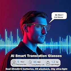 Giinova Ai Translation Smart Glasses with Chat GPT