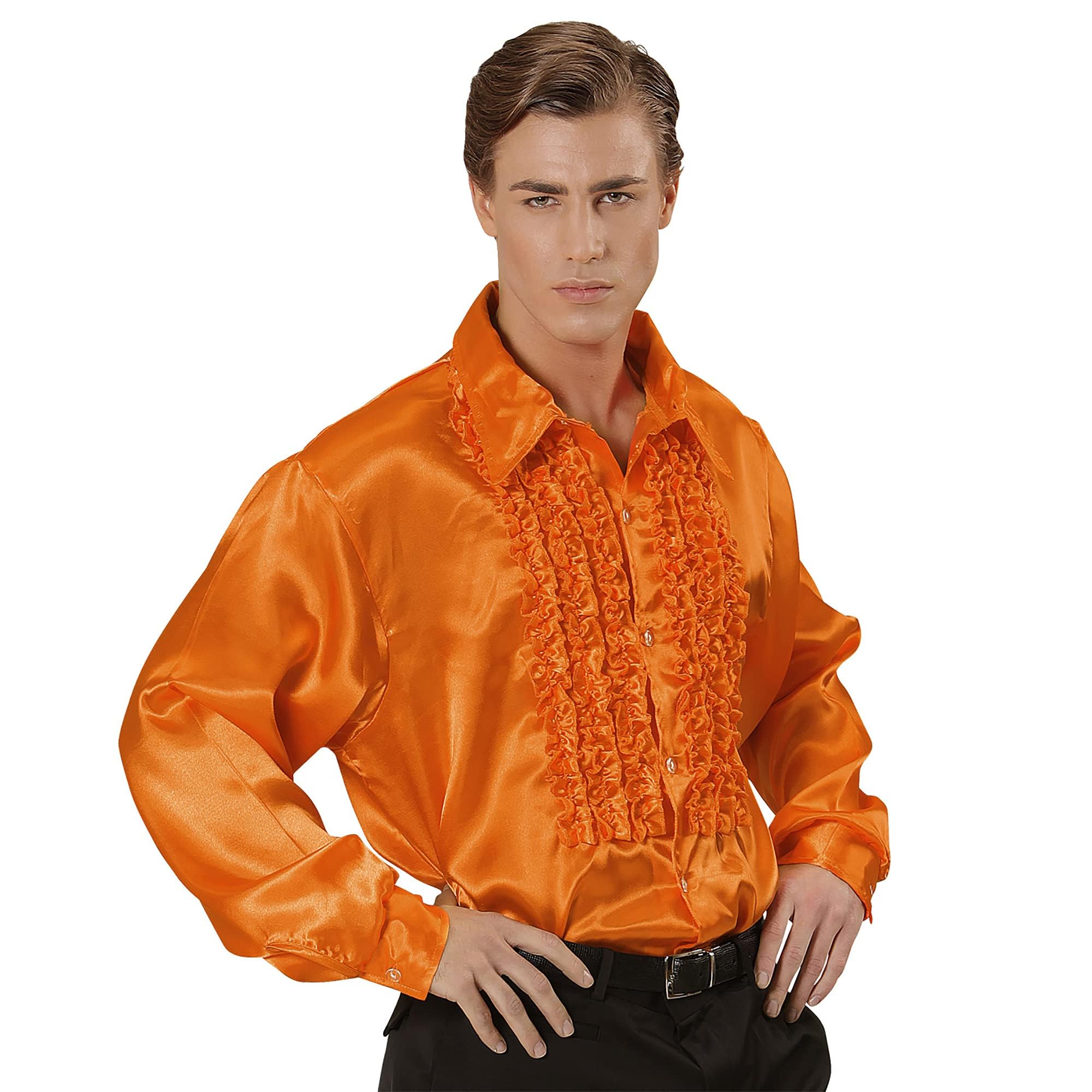 Widmann Widman Satin Shirt With Pleated