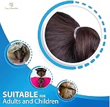 Cosy Companions 240x Small Clear Hair Bands 30mm x 2mm Elastic Ties view 2