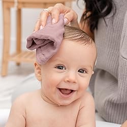 Comfy Cubs Muslin Baby Washcloths 6 Pack - Soft