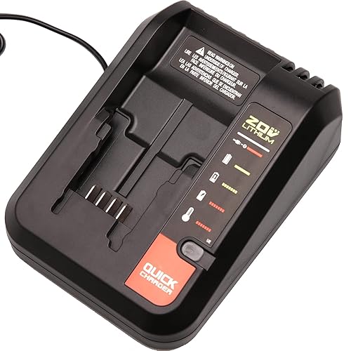 PCC692L Porter Cable 20V Battery Charger for Max Lithium Battery