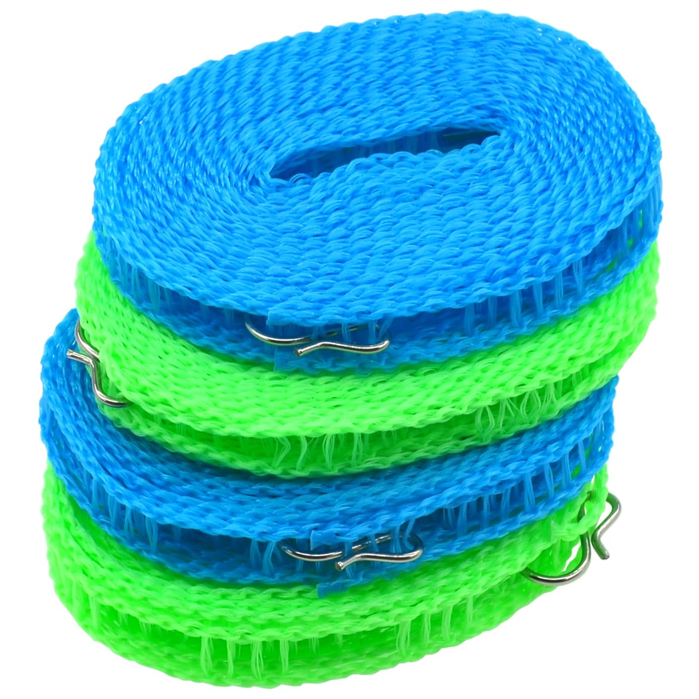 4 PCS 5 Meters Portable Travel Clothes Lines, Washing Line Outside