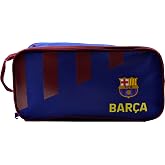 Hy-Pro Officially Licensed FC Barcelona Boot Bag &ndash; Stripe Design, Barca, Barcelona Merchandise, Football, Ideal for Storage, Great Gift Idea, Maroon, Stipe