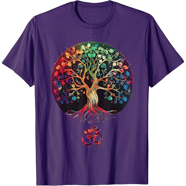 Lebensbaum T-Shirt Magie Nordmann Yggdrasil Natur Wildnis Familie