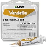MGK Vendetta&reg; Cockroach Gel Bait | Food-Handling and Indoor Uses | Proven Roach Killer | 4 x 30 Gram Tubes | Includes Plunger &amp; Tips for Easy Application