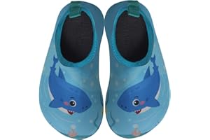 BomKinta Kids Water Shoes Boys Girls Barefoot Quick Dry Non-Slip Aqua Socks for Beach Swimming Pool