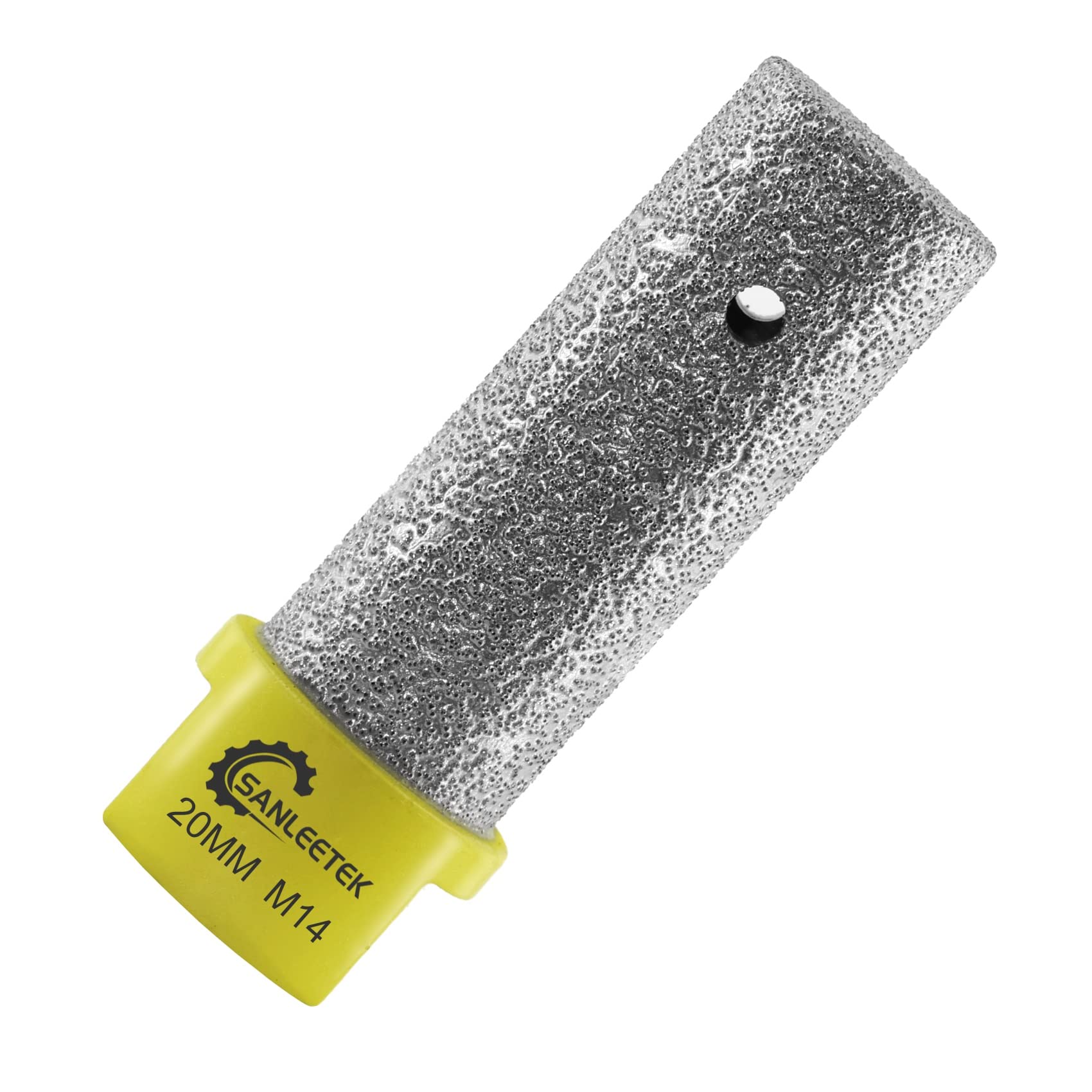 Diamond Finger Milling Bits 20mm SANLEETEK Tile Bits for Existing Holes Enlarging Shaping Trimming in Tile Porcelain Marble Granite Ceramic Artificial Stone M14 Thread — image 1
