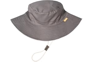 BUCAUM Baby Sun Hat for Boy Girl Toddler Summer Bucket Hat,Kids Sun Protection Beach Cotton Baby Hats