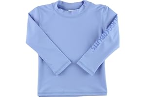 RUGGEDBUTTS® Baby/Toddler Boys Long Sleeve Rash Guard Swim Shirt w/UPF 50+