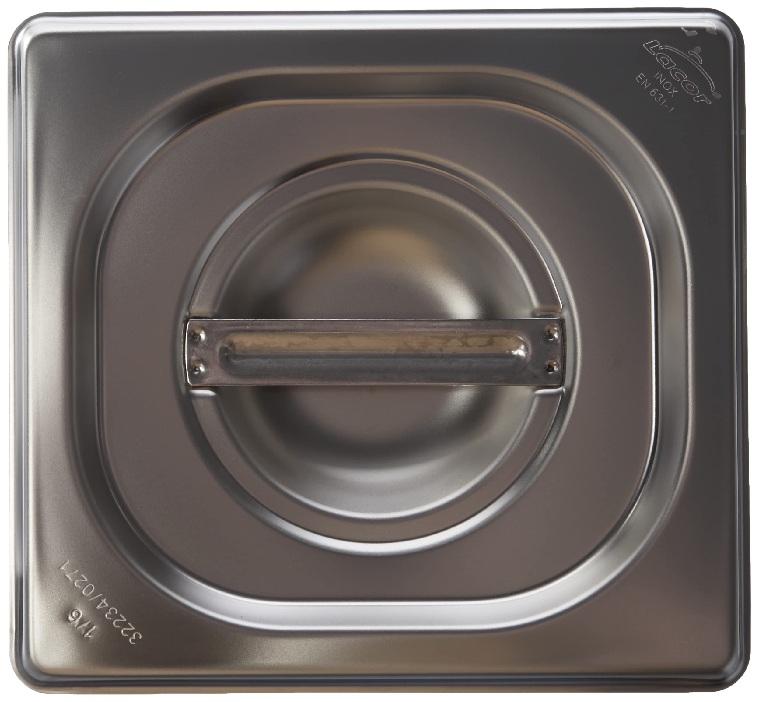 Lacor-66906DZ-LID for GN Container 1/6 INOX