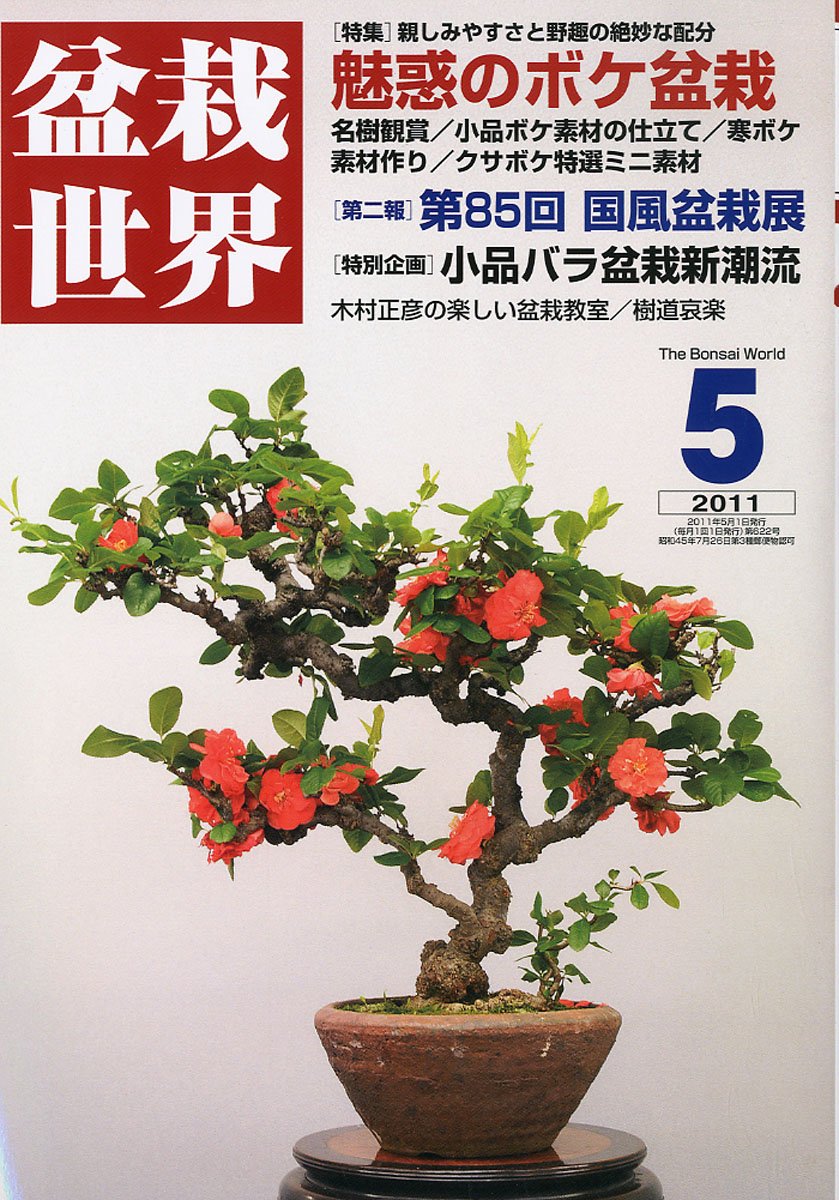 盆栽世界 11年 05月号 雑誌 Amazon Com Books