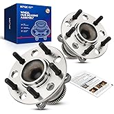 KAX 512437 Rear Wheel Hub Bearing Compatible with Hyundai Tucson 2010-2015 FWD,5 Lugs Wheel Bearings,2PCS