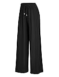 LL WB1485 Womens Casual High Waisted Pleated