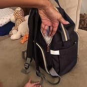 zuzuro diaper bag