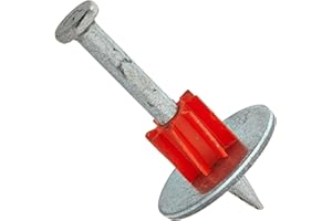 Ramset Powder Fastening Systems 1512SD 1-1/2-Inch Washered Pins, 200 Pack