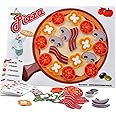 CHEFAN Pizza Counting Toddler Toys, Toddler Number Learning Toys, Preschool Math Games, Manipulatives for Preschool