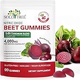 WOJBALMN Beets Gummies, Blood Pressure Support, 90 Beet Chews Liposomal Beet Powder for Superior Absorption, Grape Seed for Nitric Oxide, Circulation & Heart Health, Vegan, Non-GMO