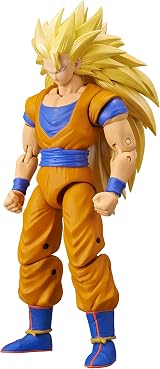Bandai Dragon Stars 16cm Super Saiyan 3 Goku Poseable Figure view 5