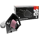 K&amp;N Cold Air Intake System: High-Flow Air Filter, Increase Performance &amp; Acceleration: Compatible with 2018-2023 Genesis/Kia: G70, Stinger, 69-5320TS