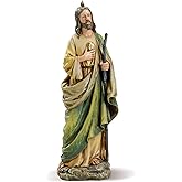 Joseph's Studio by Roman - St Jude Figure on Base, 10" Scale Renaissance Collection, 10.5" H, Resin and Stone, Religious Gift, Decoration