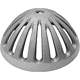 AmGood Dome Strainer for Floor Sink Drain | 5-1/2" Diameter