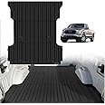 TripleAliners Truck Bed Mat Compatible with 2015-2024 2025 Ford F150 Accessories 6.5FT Vehicle Perfectly Flush All Weather Protection TPE Heavy Duty Pickup Car Bed Cargo Mat
