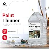 FERRIS White Spirit 2 Litre Premium Paint Solvent Thinner Cleaner view 3