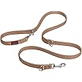 HALTI Training Leash - Multifunctional Double-Ended Dog Leash, Ideal for Anti-Pulling Dog Training. Lightweight & Durable. Suitable for Medium to Large Dogs & Puppies (Size Large, Desert Sand, 2m)