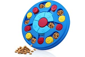 Joansan Dog Puzzle Toys Interactive Puzzle Game Dog Toy for Smart Dogs IQ Stimulation Treat Puzzle Toy for Dogs Treat Training,Puzzle Slow Feeder to Aid Pets Digestion (Advanced Level 2-3)