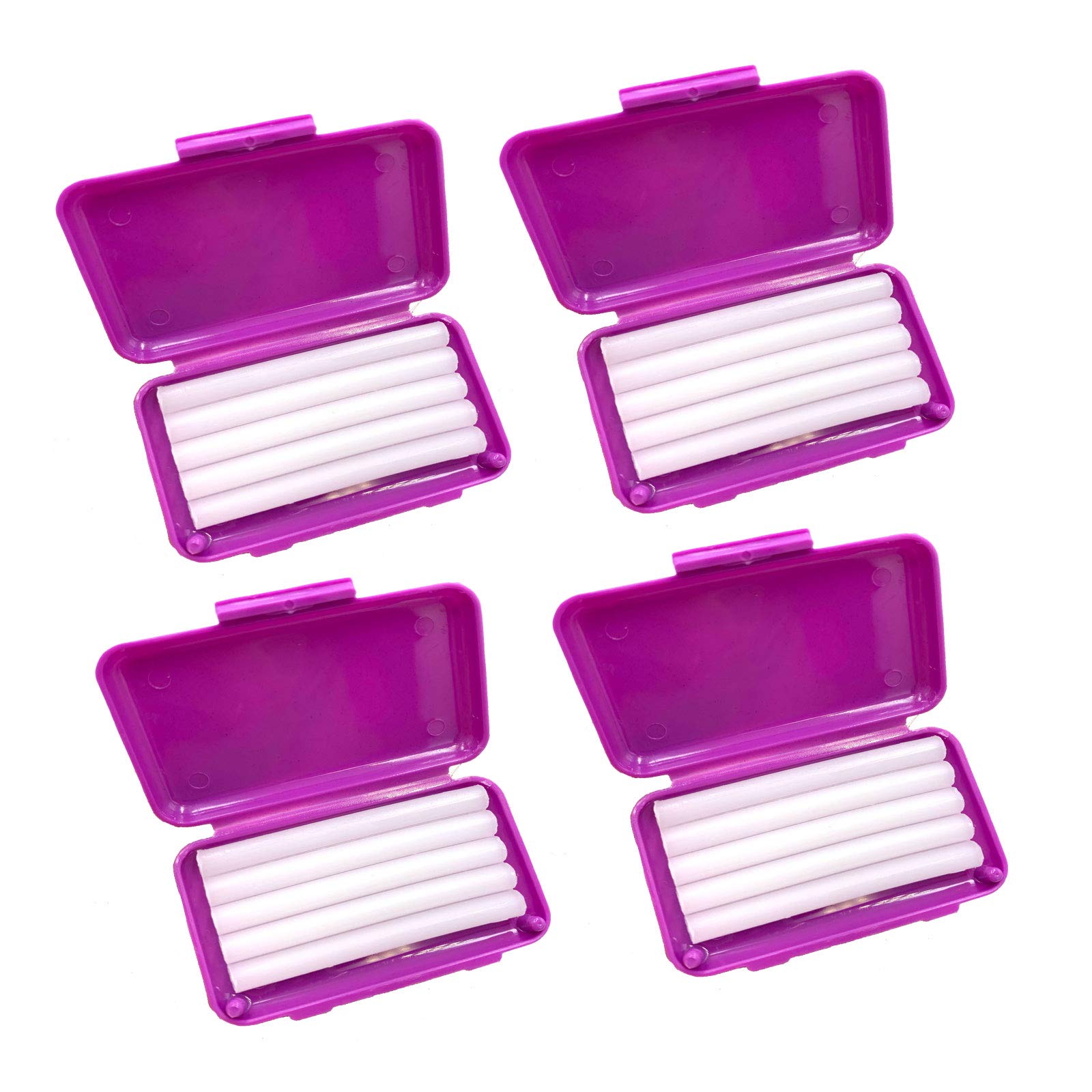 Dental Care Orthodontic Wax for Braces, Pack of 10, Grape Flavour - Purple