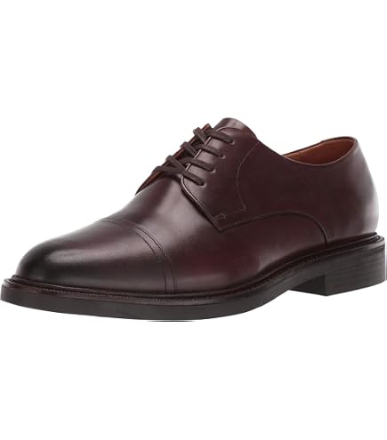 Amazon.com | POLO RALPH LAUREN Asher Wing Tip Black Calf Leather 8