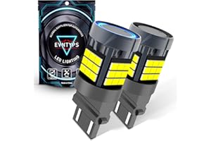 Evntyps 3157 LED Bulb for Backup Reverse Lights,3156 LED Bulb With Built in Resistor Canbus Error Free,6000K White 3057 4157 