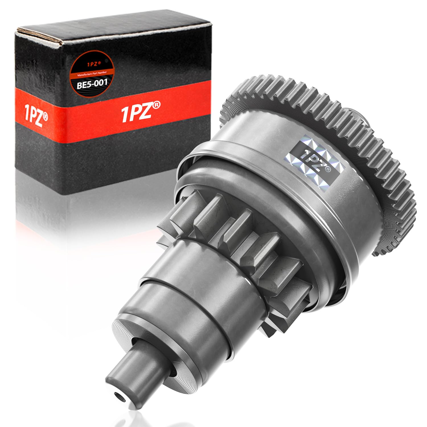 Photo 1 of 1PZ BE5-001 ATMT1-170 Starter Clutch Bendix for GY6 49cc 50cc 139QMB 1P39QMB Chinese Scooter Moped ATV Taotao JCL BMS Jonway Dongfang Tank Roketa