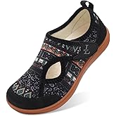 L-RUN Womens Slippers Wide Toe Box Barefoot Diabetic Shoes Women Ladies Winter House Shoes for Indoor and Outdoor